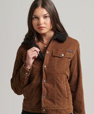 Sherpa Cord Trucker Jacket