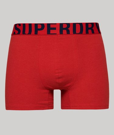 Organic Cotton Boxer Dual Logo Double Pack Image 4