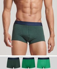 Pack de tres calzoncillos de corte clásico de algodón orgánico