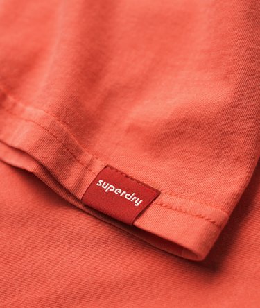 Vintage Logo T-shirt med neonpræg Image 6