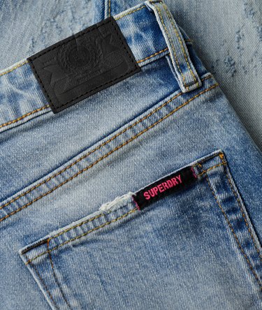 Organic Cotton Mid Rise Slim Jeans Image 5