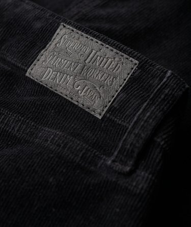 Low Rise Cord Flare Jeans Image 4