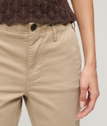 Pantalon chino à taille mi-haute Image 3