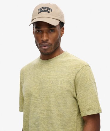 Over-Dyed Slub Marl T-Shirt Image 3