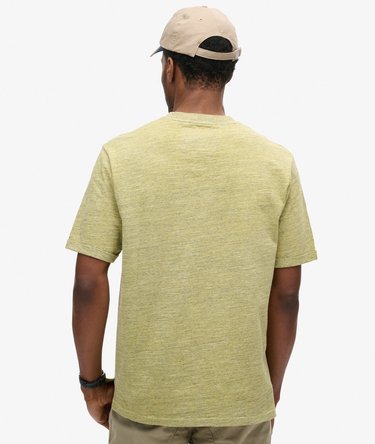 Over-Dyed Slub Marl T-Shirt Image 2