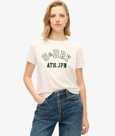 Camiseta ajustada gráfica Athletic Essentials Image 1