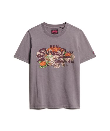 Tokyo Vintage Logo Graphic Relaxed T-Shirt Image 7