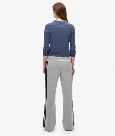 Athletic Essentials Stripe Flare Joggers Image 3