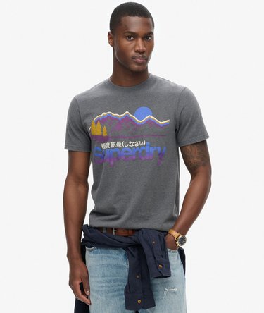 Great Outdoors T-shirt met print Image 1