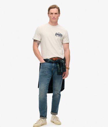 Klassisk Vintage Logo T-shirt med grafik Image 2