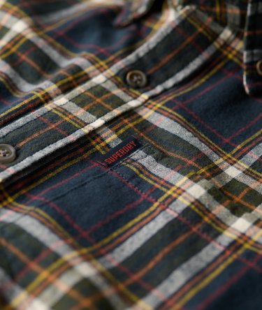 Organic Cotton Vintage Check Shirt Image 5