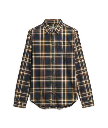 Organic Cotton Vintage Check Shirt Image 6