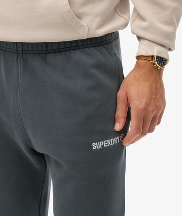 Micro Logo Graphic Joggers Image 4