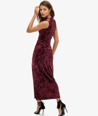 Maxikleid aus Samt Image 5