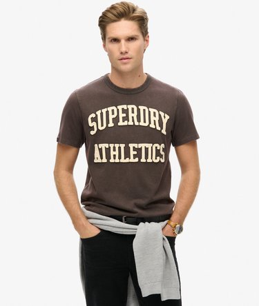 Vintage Athletic Short Sleeve T-Shirt Image 1