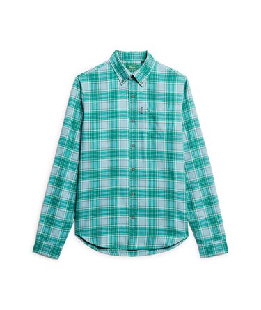 Organic Cotton Vintage Check Shirt Image 7