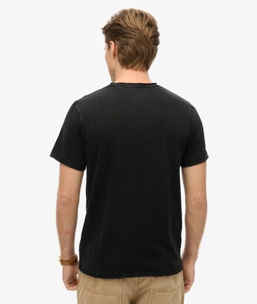 Raw Edge Slub T Shirt Image 4