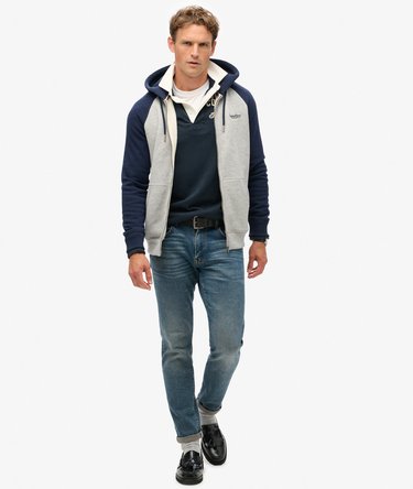 Essential Baseball Zip Hoodie Image 2