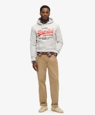 Duo Hoodie mit Vintage-Logo