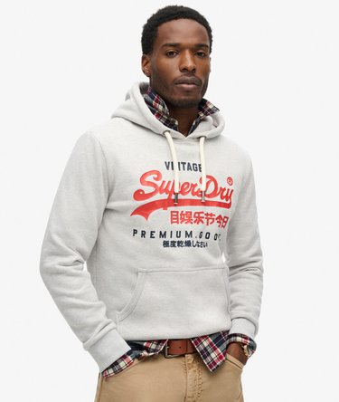Duo Hoodie mit Vintage-Logo Image 1