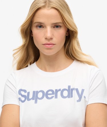 Core Logo City T-shirt med tætsiddende pasform Image 3