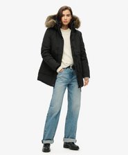 Everest Faux Fur Hooded Parka Coat