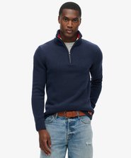 Vintage Athletic Henley-Strickpullover