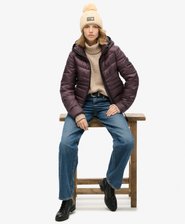 Chaqueta acolchada con capucha Fuji