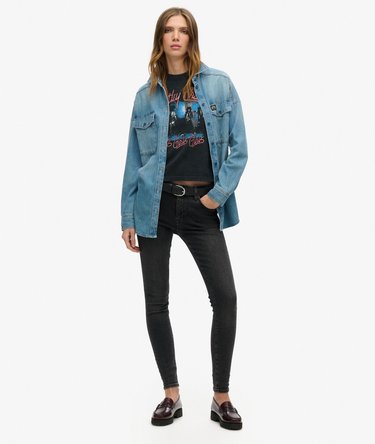 Motley Crue x Superdry Cap Sleeve T-Shirt Image 2