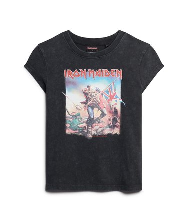 Iron Maiden x Superdry Band-T-Shirt mit Flügelärmeln Image 6