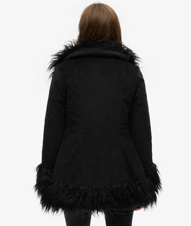 Cappotto afgano foderato in pelliccia sintetica Image 4