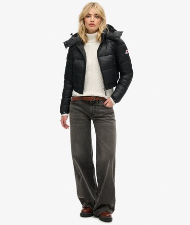 Crop Hooded Fuji Jacket Image 2
