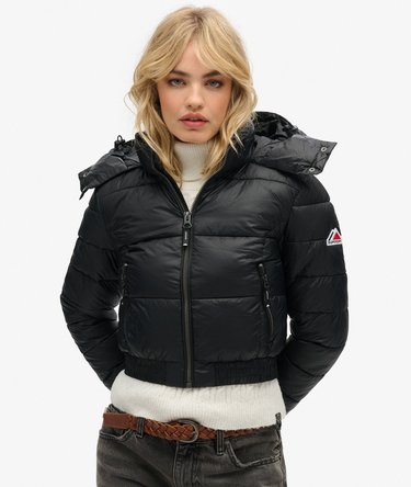 Crop Hooded Fuji Jacket Image 5