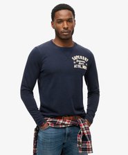 Vintage Athletic Long Sleeve Top