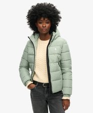 Hooded Spirit Sports Puffer Jacket