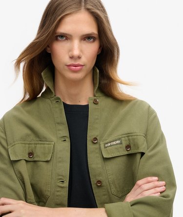 St Tropez Military overshirt Image 4