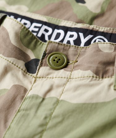 Pantalon cargo droit taille basse Image 4