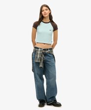 Cropped Baseball Baby T-Shirt