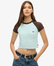 Cropped Baseball Baby T-Shirt