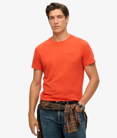 T-shirt in cotone biologico con logo Essential Image 1