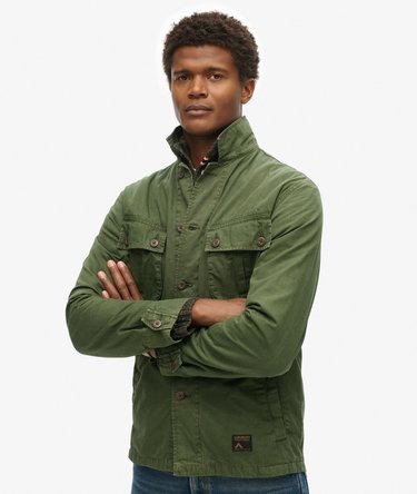 Militaire overshirtjas Image 5