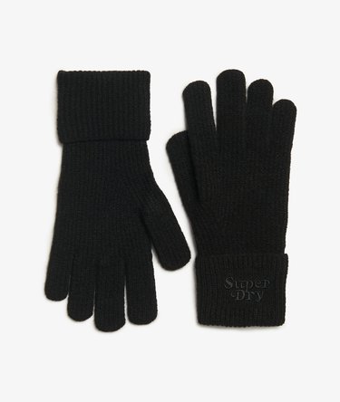 Zachte ribgebreide handschoenen Image 1