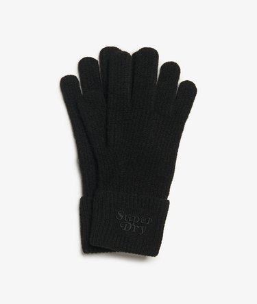 Zachte ribgebreide handschoenen Image 3