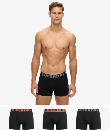 Trepack med boxershorts i ekologisk bomull Image 1