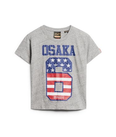 Osaka 6 Flag 90s -T-paita Image 7