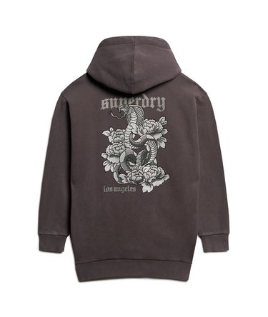 Tattoo Rhinestone Hooded Dress Image 8