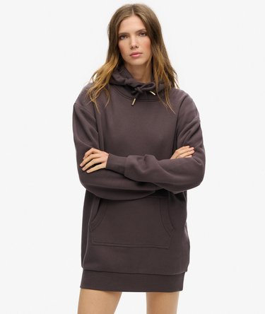 Tattoo Rhinestone Hooded Dress Image 2