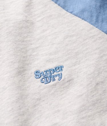 Essential Slub Retro T-Shirt mit Logo Image 5