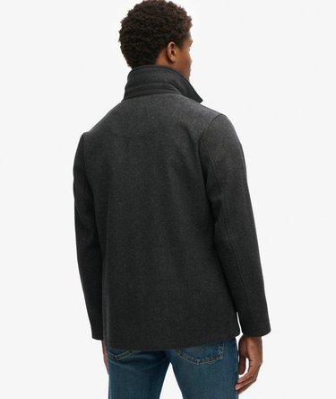 Merchant Textured Overshirt Image 4
