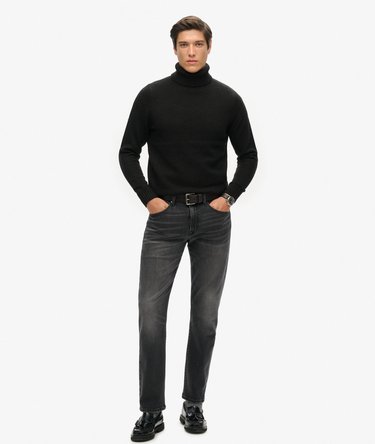 Angerauter Rollkragenpullover Image 2